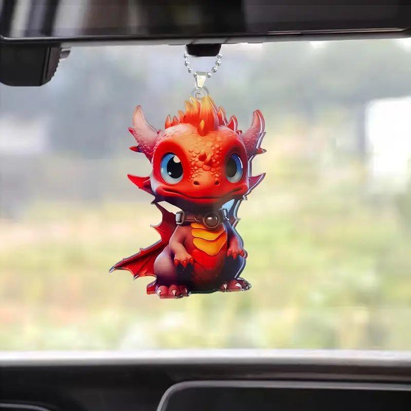 

Adorable Cartoon Acrylic Christmas Tree Hanging Ornament For Home And Decor Auto 1
