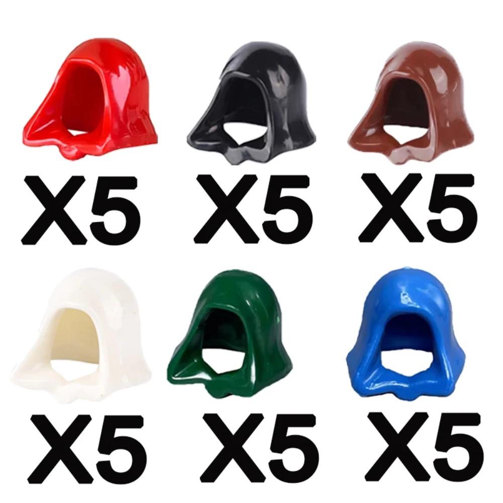 MOC WWII Military Building Blocks Accessories Figure Soldier Ninja Helmet Toy Hat Mini Brick Scarf Mask Knee Pads Gift Toys X027
