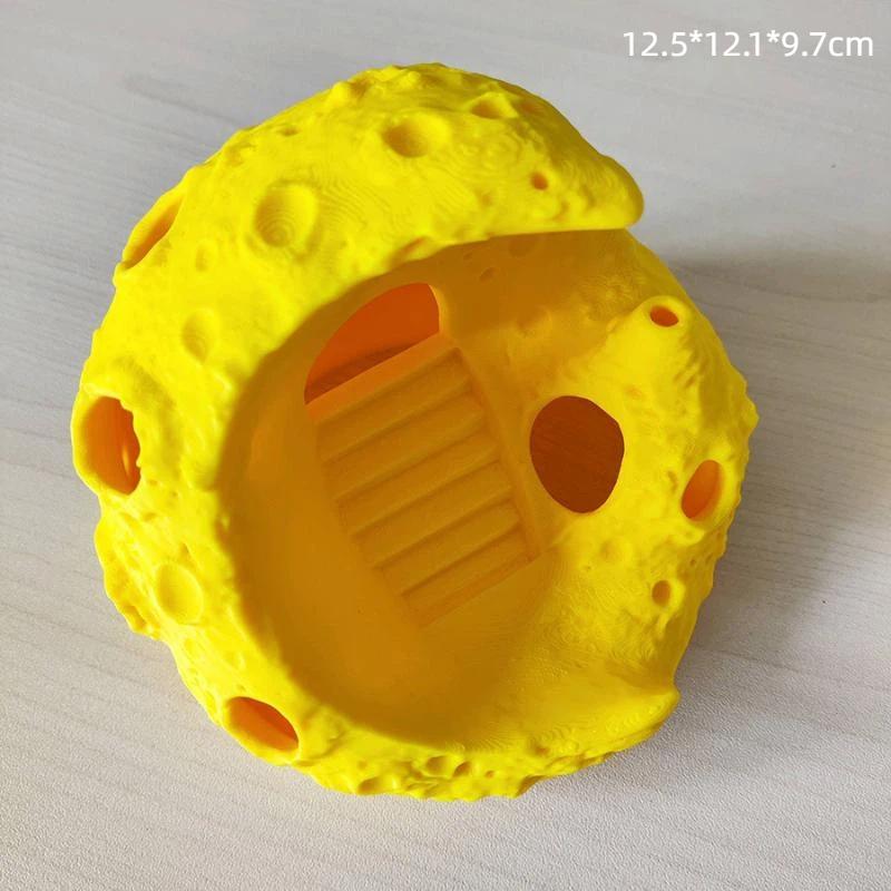 3D Printed Submarine Shaped Aquarium Ornaments For Fish Tank Landscaping Small Fish Hiding And Table Decor