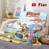 Pippi Longstocking 2D Flat Pattern Flannel Blanket High Quality All Seasons Warmth and Comfort Perfect for Christmas Gifts.PMT0914460