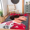 Arsenal Customizable Name Floor Mat Design for Study Room Living Rooms Decorate Room Dormitory Antislip Carpet Office Home Decor Gift for Festivals