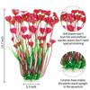 2Pcs Pink Artificial Water Plant 15.7in Artificial Coral Plant Fish Tank Ornament  Underwater Garden