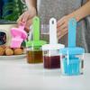 Oil Bottle and Brush High-Temperature Resistant Cooking Kitchen Basting Brush for Baking, Home Use, Oil Bottle With Brush