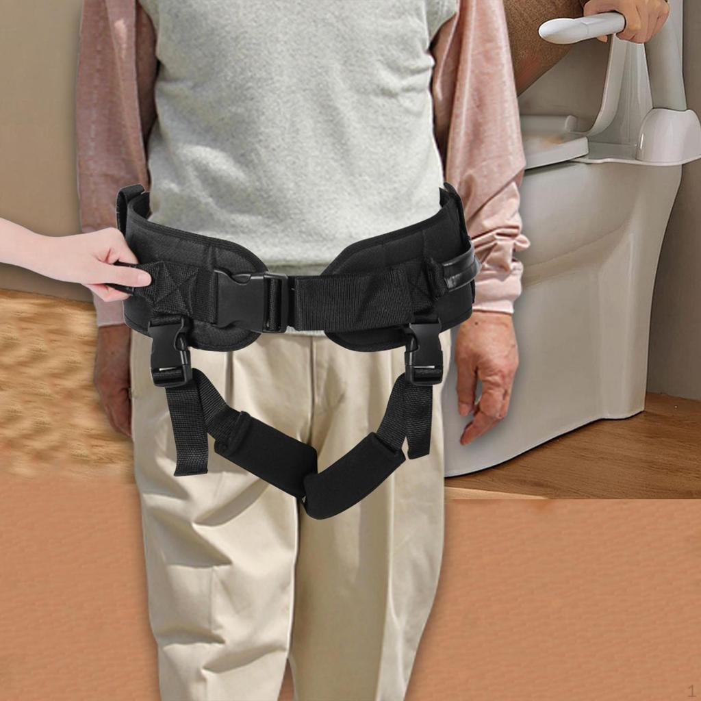 Gait Belt for Seniors Elderly with Handles Adjustable Assistance