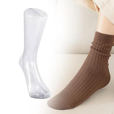 Mannequin Foot Display Transparent Shoes Props Mold for Retail