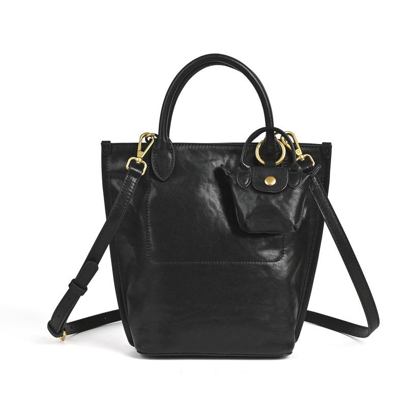 

Винтажная женская сумка-тоут кроссбоди из кристальной кожи растительного дубления