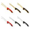 Non-Stick Stainless Steel Barbecue Tongs Anti-scald Anti-slip Food Tongs Non-Slip Grip Buffet Tongs for Cooking