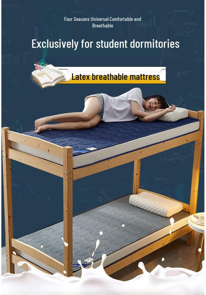 Thickened Foldable Latex Tatami Mattress for Dorms & Rentals - Single & Double Sizes