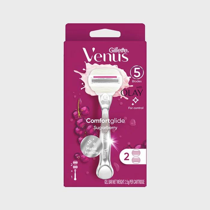 Gillette Venus Olay Sugarberry Razor 2UP