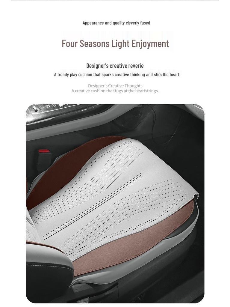 Four-Season Semi-Wrapped Car Seat Cushion for BYD Qin PLUS