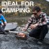 Uco Outdoor Camping Fire Pit Mini Flatpack Portable Grill & Fire Pit with Dedicated Storage Case 27172