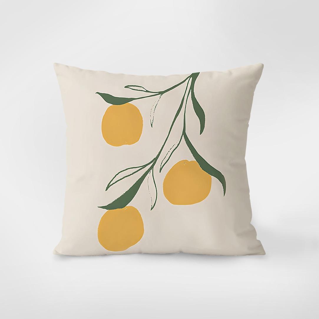 

Простая наволочка с изображением растений для украшения интерьера, офиса, гостиной, дома, наволочка 40x40cm