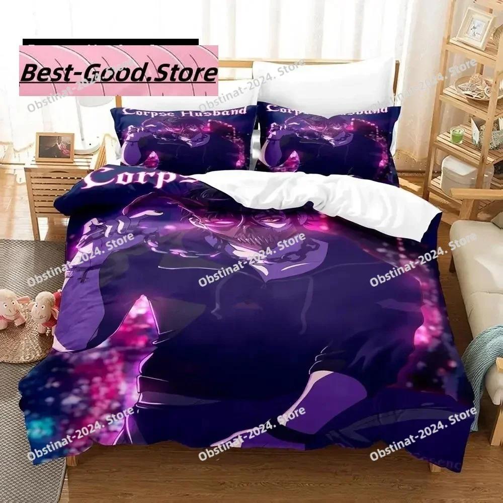 New 3D Corpse Husband Bedding Set Printed single Comforter Quilt Bed Cover Duvet Cover Pillow Case 3 Pieces Sets Kids Adult Size