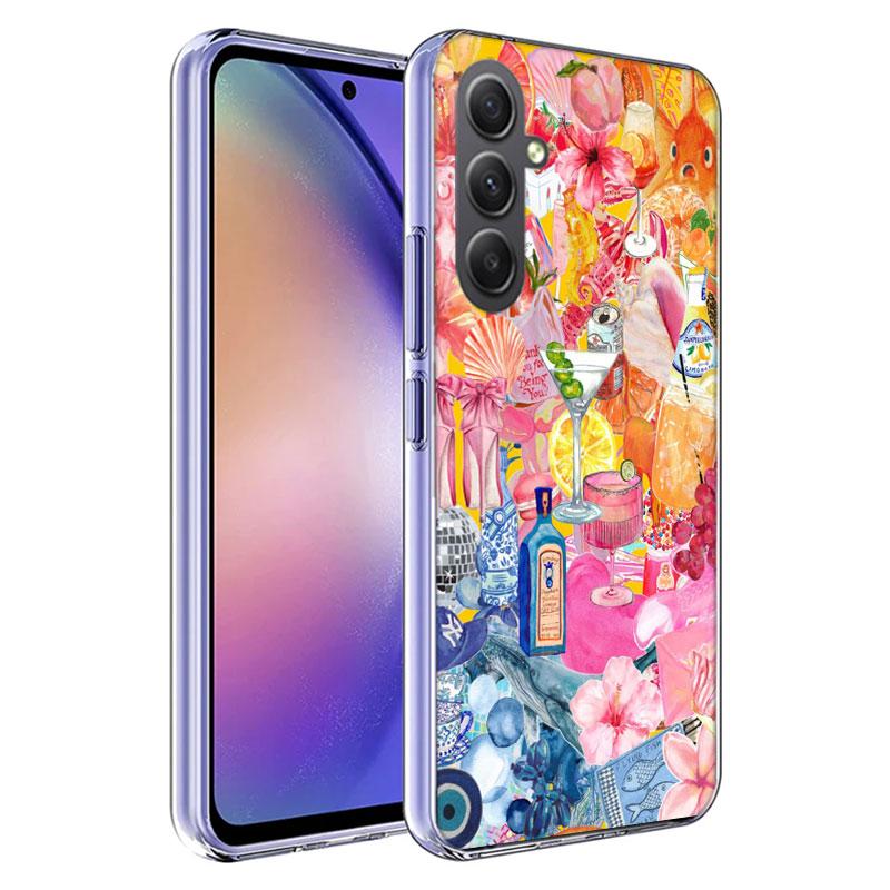 Meereslandschaft Wein Zitrone Handyhülle für Samsung A17 A37 A57 A07 A16 A26 A36 A56 A06 A02S A12 A22 A32 A52S A04S A14 A24 A34 A54