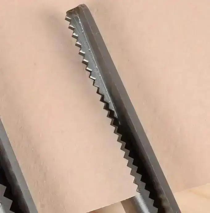 

3/5/7 мм Портновские ножницы с фестончатым краем, зигзагообразные, ножницы-клиппер, резак, швейные, профессиональные портновские ножницы, для ткани, для шитья Triangle-3mm