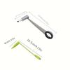 Manual Vegetable Spiral Cutter - Stainless Steel Handheld Slicer with Curved Design, Suitable for Even Cutting of Potatoes