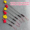 Stainless Steel Finger Reading Sticks Telescopic Rod Finger Design Teaching Stick Whiteboard Hand Pointer School Office Supplies