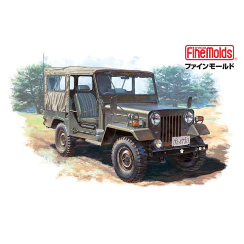 Fine Molds 1/35 Scale JGSDF Type 73 Light Truck Canvas Top Plastic Model MJ01 (Military)