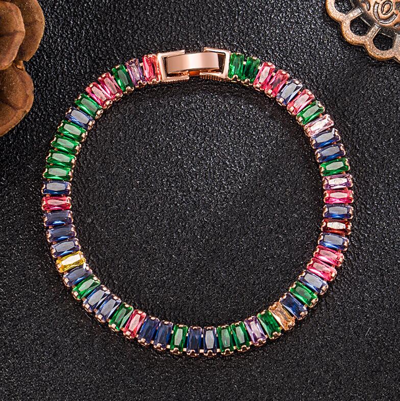 3mm 4mm Moissanite Tennis Bracelet Full Diamond GRA 925 Silver Plated Wedding Party Jewelry Bracelets for Women Man