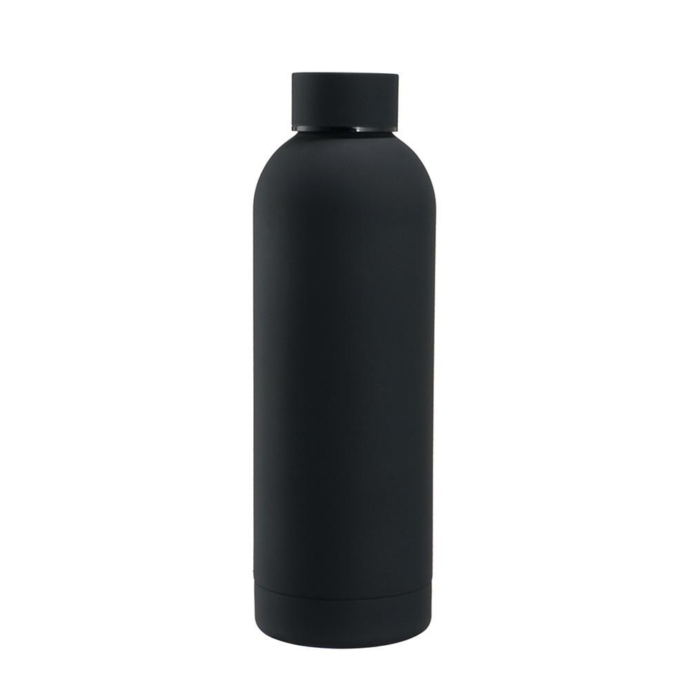 500ml Thermos Cup Small Mouth Water Bottle Stainless Steel Heat Retention 6-12H Portable Car Mug for Office Travel Outdoor Gym