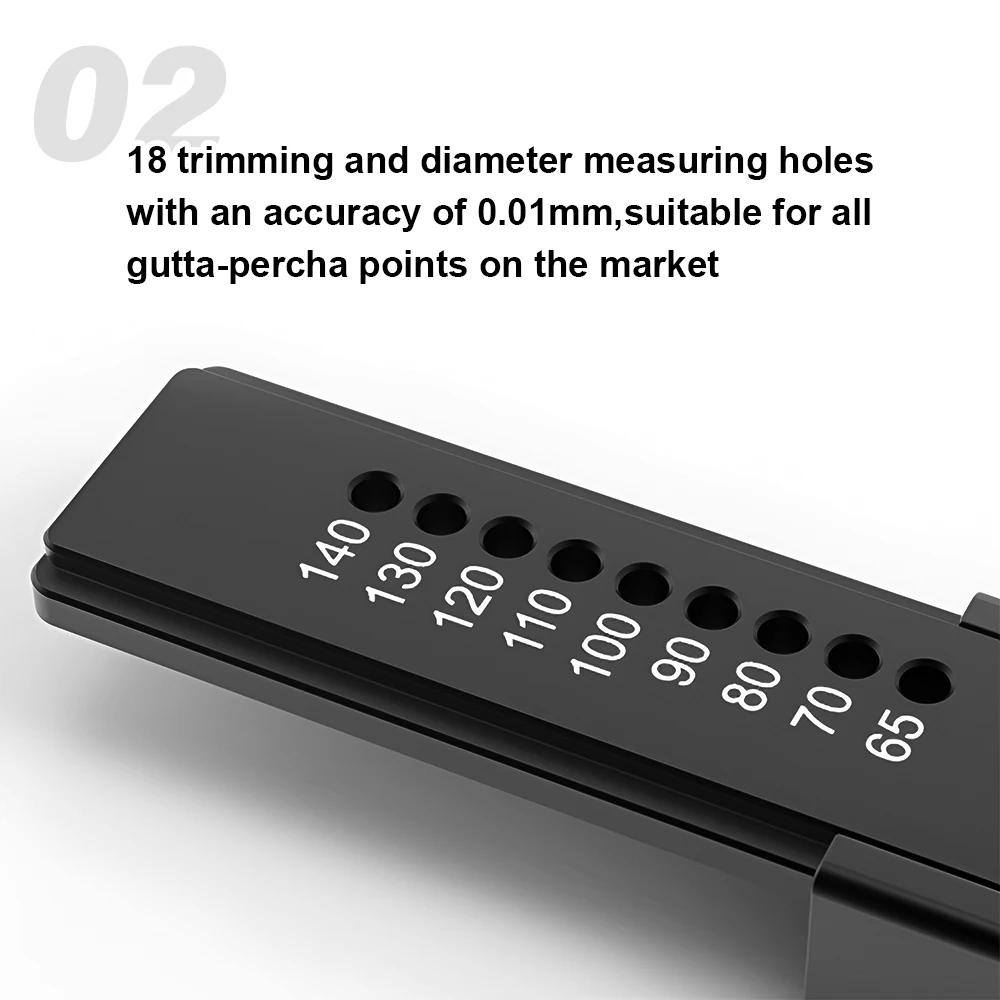 WOODPECKER R1 Plus Dental Instruments Endo Rulers for Gutta Percha Autoclavable Measuring Ruler Span Measure Scale Endodontic