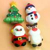 New Year Gift 2025 Christmas Party Decoration Christmas Stress Relieving Toy Santa Claus Christmas Tree Squeezing Bouncing Toy