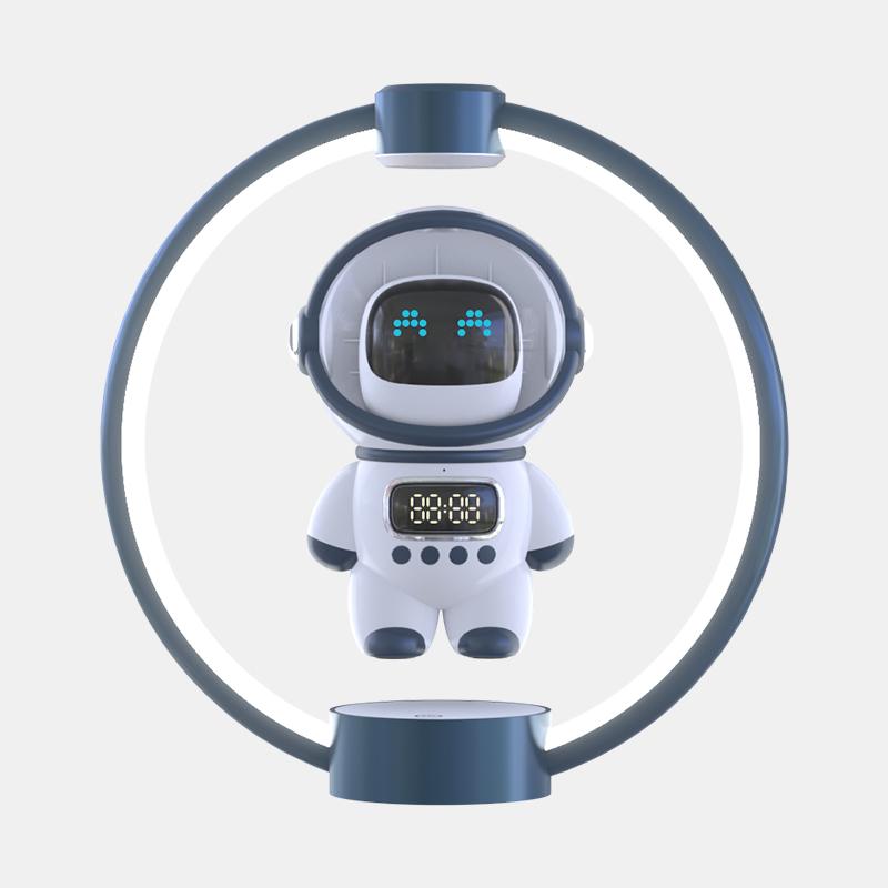 

The Newest Maglev Astronaut Clock Alarm Clock Display Sleep Night Light TF Plays Smart 5.1 Bluetooth Speaker