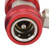 Quick Joint Quick Coupler L Type with Valve for AC Car Air Conditioner (R134a)