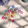 6/10pcs Y2k Mini Star Side BB Cute Hair Clip Korean Candy Colorful Dopamine Baby Headwear Girl Hair Pin Bangs Clip Kid Headwear