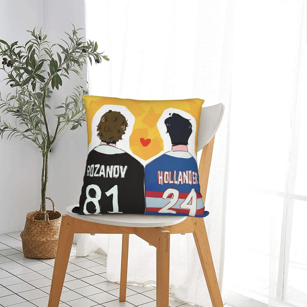 Heated Rivalry Square Pillow Case Hollanov 81 24 Cushion Cover Awesome Polyester Decorative Pillowcover For Bed 45X45Cm