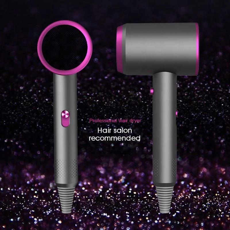 High-speed electric turbine air blower Low noise constant temperature fast drying portable negative ion hair dryer hair dryer