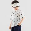 Boys' Sailboat Print Polo Shirt