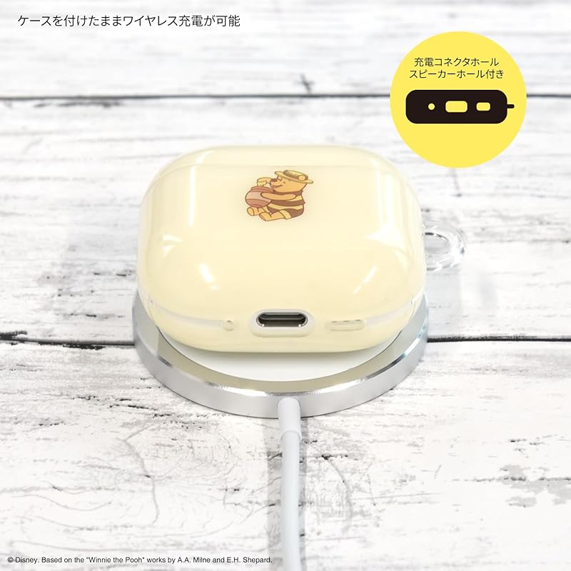 gourmandies disney characters / AirPods 4 correspondence soft case Winnie the Pooh DNG-241PO