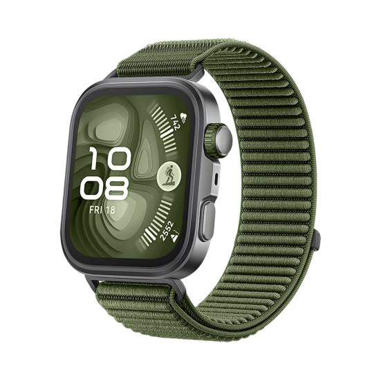 Watch Strap Stretchy Nylon Wristband Solid Color Soft Breathable Replacement Watch Strap