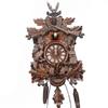 Cuckoo Wall Clock Wooden Retro Pop Out Bird Chime Hourly For Living Room Home Decor Cozy Vintage Centerpiece Gift For Family