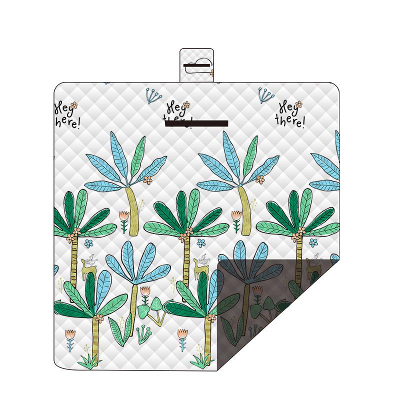 

Водонепроницаемый уличный коврик для пикника и газона – Ультразвуковой, утолщенный 200x200 cm