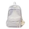 Schoolbag schoolbag girls Japanese small fresh plaid cute backpack college student casual versatile travel backpack