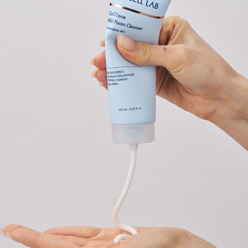 Dermatologist-Only [Regeneration/Elasticity] Celltone PDRN Pine Cica Mildly Acidic Soothing Foam Cleanser 100ml
