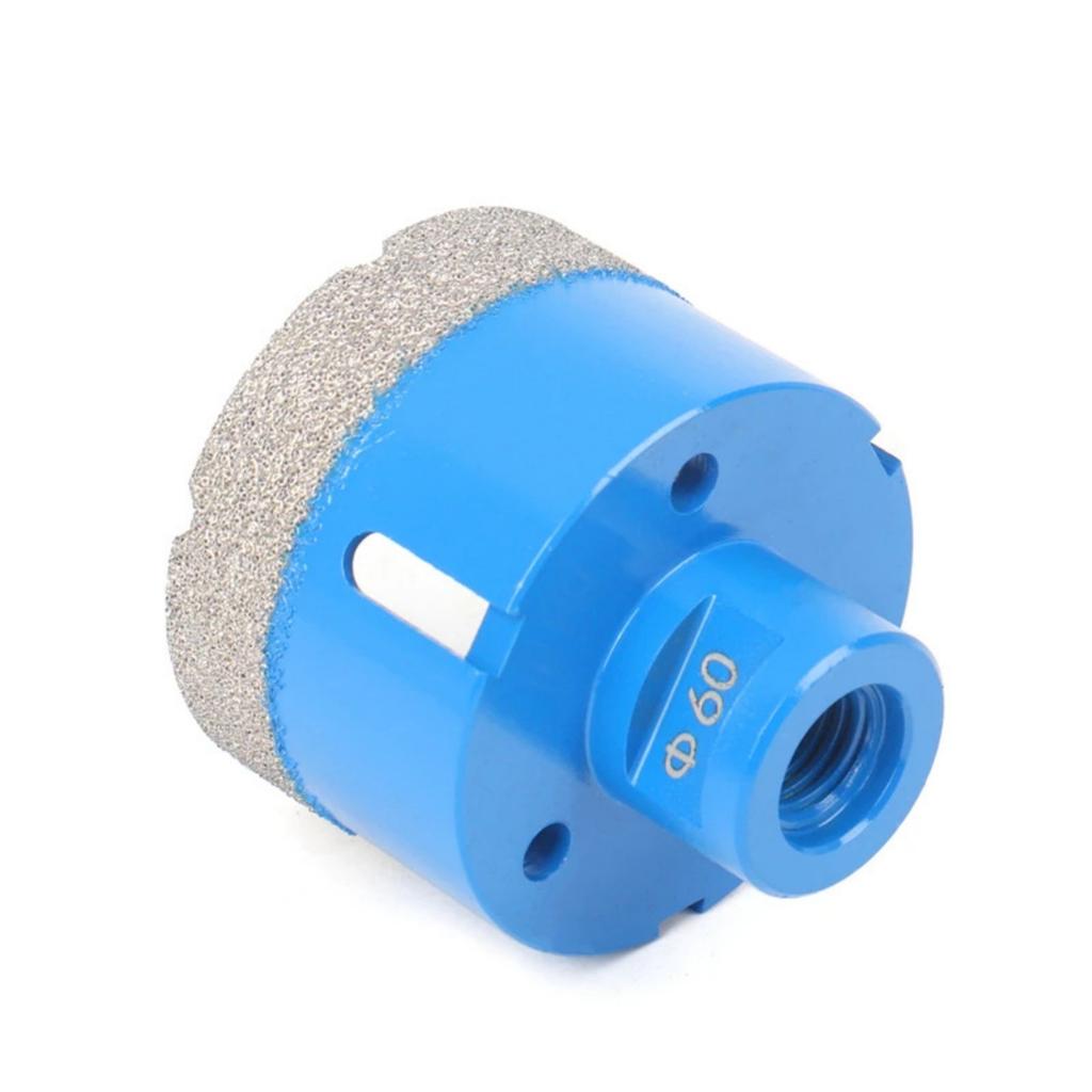 Multiple Size Carbides Tipped Dry Drill Bit for Hard Tile Stone Brick M14 Thread High Accuracy Brazed Diamonds Hole Chainsaws