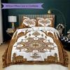 Muslim Pattern Bedding uilt Set uilt Cover Pillowcase Home Decoration Birthday Gift (1 * duvet cover + 2 * pillowcase  without core)126