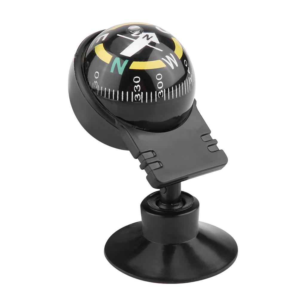 Justerbar Dash Mount Kompass Navigering Vandring Retning Pekeguide Ball Bil Truck Outdoor