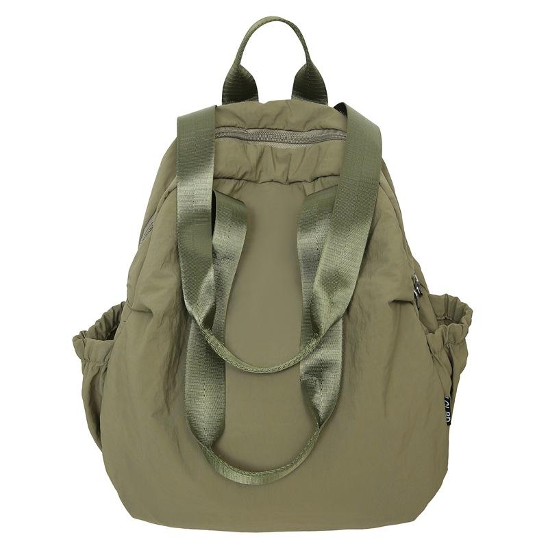 

Мужской рюкзак для пары, многофункциональная сумка через плечо, однотонный женский рюкзак большой емкости зелёный