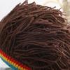 Trendy Unisex Knitted Dreadlock Wig Hat - Hip Hop Party Style