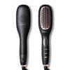 Heat Plasma Ion Hair Iron Straightens and Shines In Just 3 Minutes In the Reduces Friction Damage Lupilina® Brush, Brush, Morning, (Black, Regular)