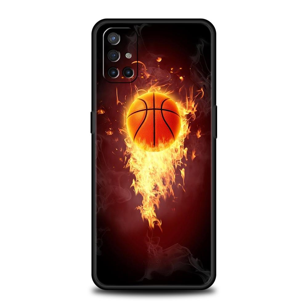 Basketball Basket Number Phone Case For OnePlus 10 9 Pro 9T 10R 9R 9RT 8T 8 7 6T 7T Nord 2T CE 2 5G N200 N10 N100 Silicone Cover