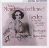 LP Record FANNY MENDELSSOHN HENSEL  ISABEL L  Lieder Fur Sopran Und Klavier Opp.  CPO9990111 Cpo 1986 Germany Classical Used