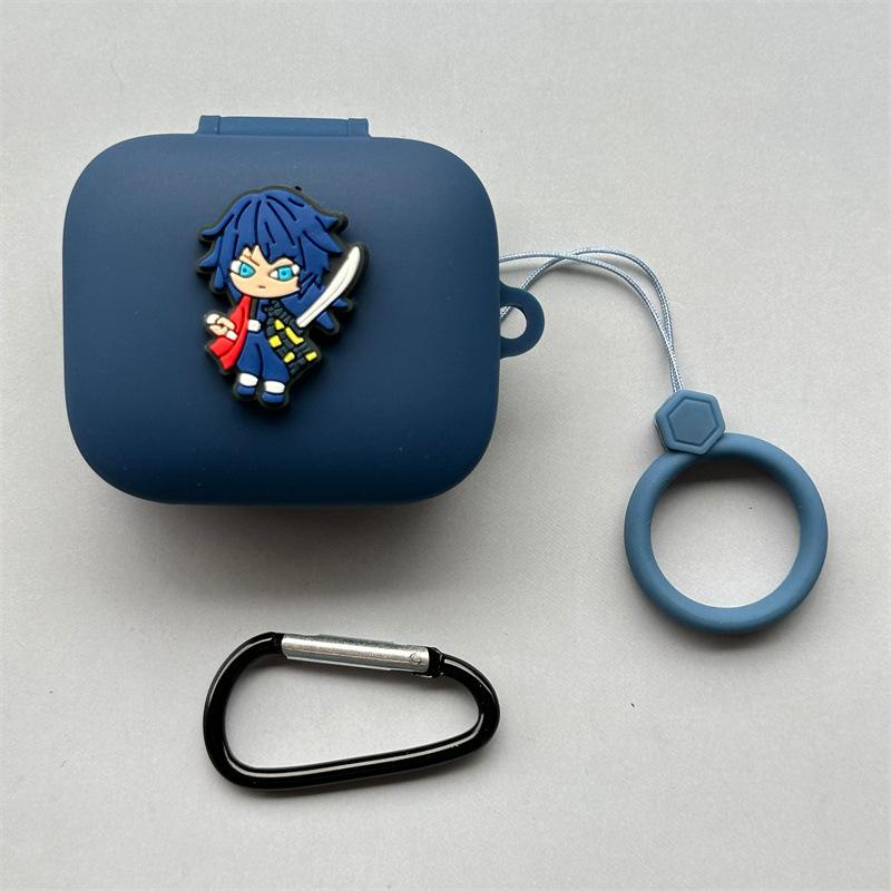 Applicable to real me Realme Buds Air8 wireless bluetooth headset case 1pro three-dimensional cartoon soft case