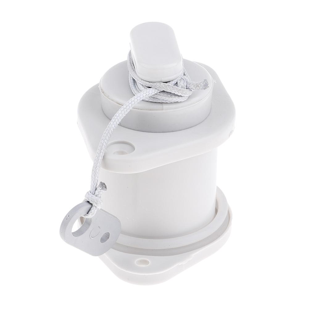Universal drainage valve plug for inflatable boat of kayak dinghy marine