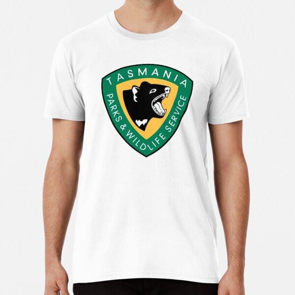 Tasmania National Parks And Wildlife Service TShirt Made in Australia Unisex T-Shirt S