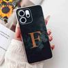 For Oppo Reno14 F 5G 6.57" Case Popular Design Letters A-Z Crown TPU Soft Silicone Cover For Oppo Reno 14F CPH2743 Phone Casing